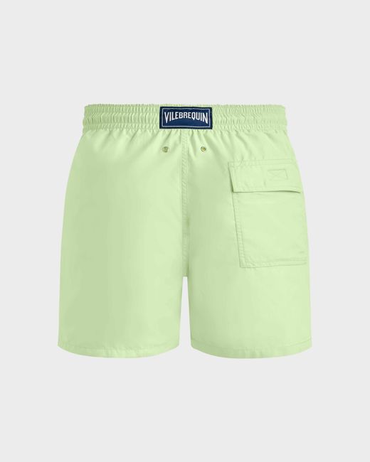 Vilebrequin Green Swim Shorts Solid for men
