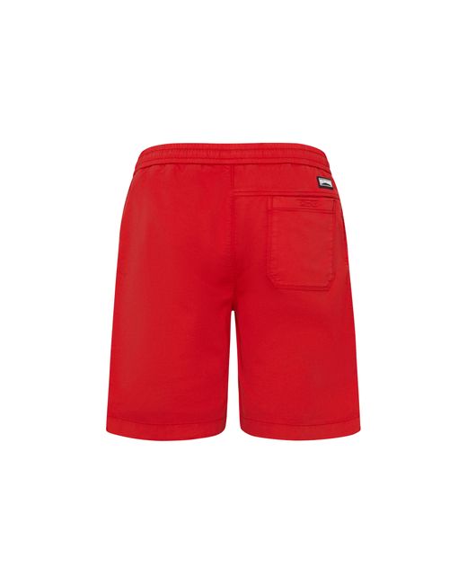 Vilebrequin Turtle Stretch-bermudashorts Aus Baumwolle Für Herren in Red für Herren