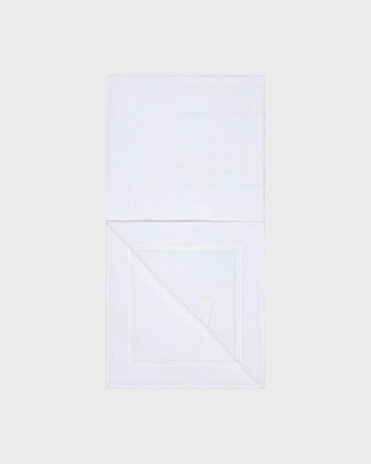 Vilebrequin White Solid Organic Cotton Beach Towel