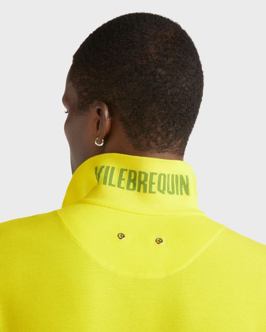 Vilebrequin Cotton Polo Solid - Polo - Palan - Yellow - Size S for men
