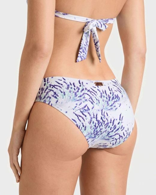 Vilebrequin Blue Mid Rise Bikini Bottom