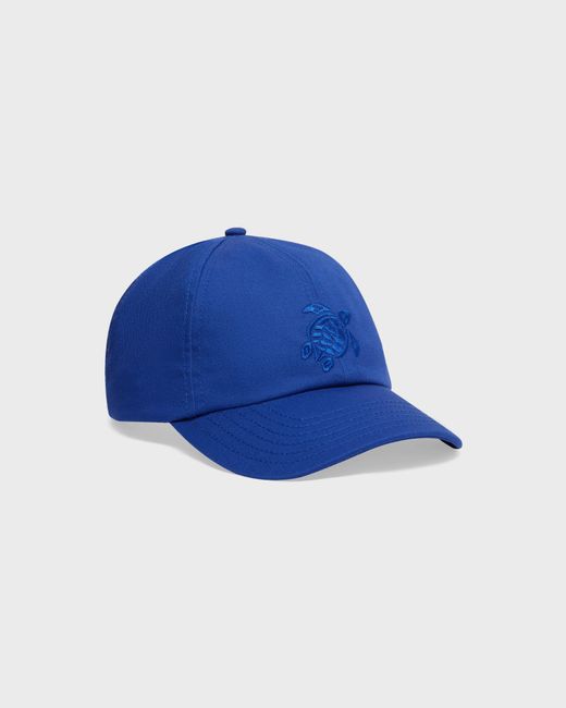 Vilebrequin Blue Solid Cap Turtle Embroidery