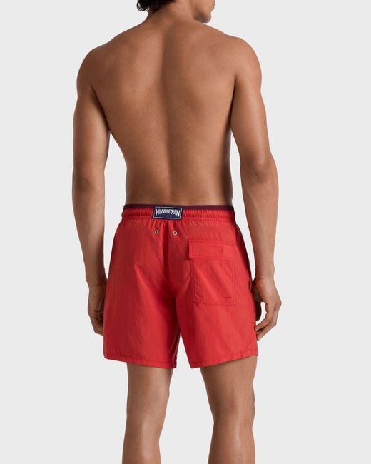 Vilebrequin Red Swim Shorts Bicolor for men