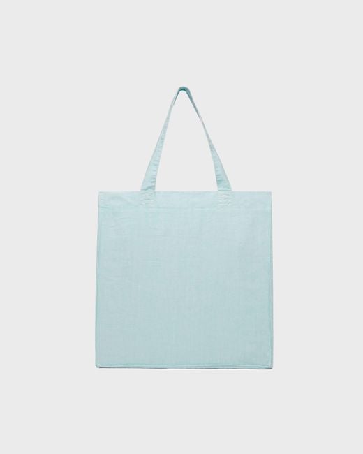 Vilebrequin Blue Linen Beach Bag Solid