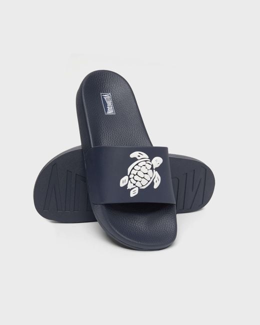 Vilebrequin Blue Slider Tortue