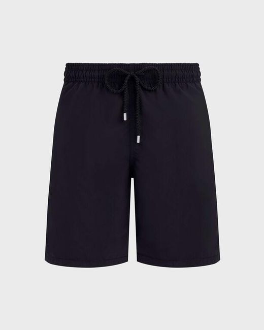 Vilebrequin Black Long Swim Shorts Solid for men