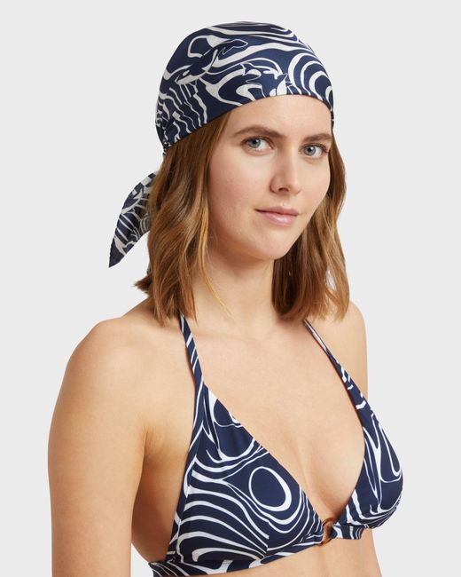 Vilebrequin Blue Scarf Waves