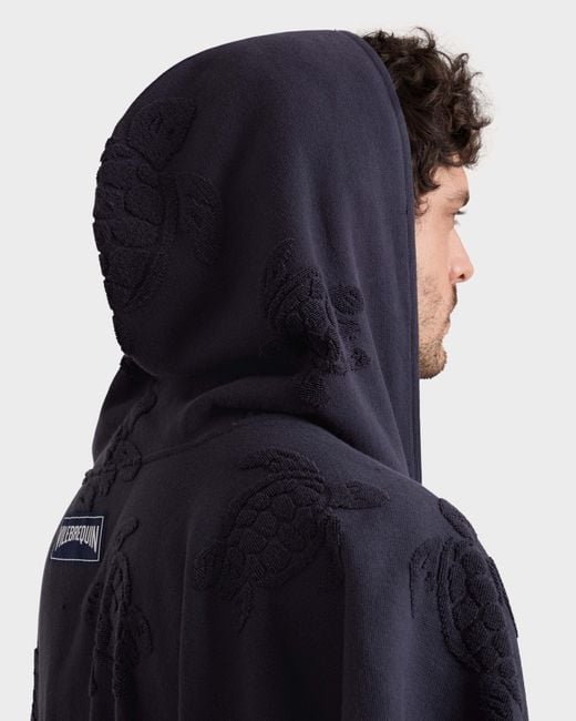 Vilebrequin Blue Terry Poncho
