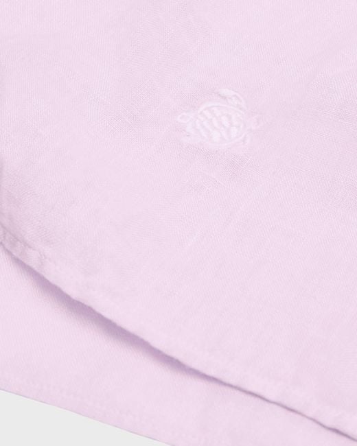 Vilebrequin Pink Linen Kaftan Solid