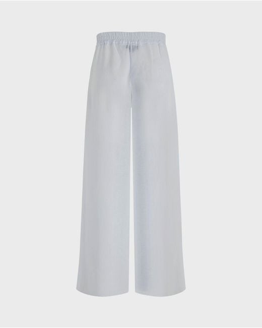 Vilebrequin White Linen Pants- X Angelo Tarlazzi - Pan - Lamiss - White - Size L