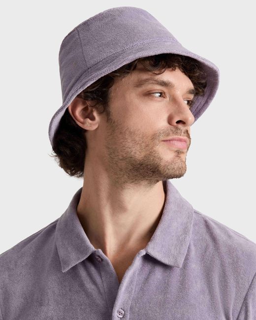 Vilebrequin Purple Terry Hat Solid
