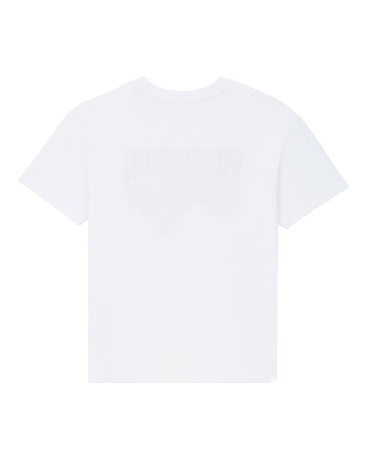 Vilebrequin Micro Ronde Des Tortues Wave T-shirt Aus Bio-baumwolle Für Jungen in White für Herren