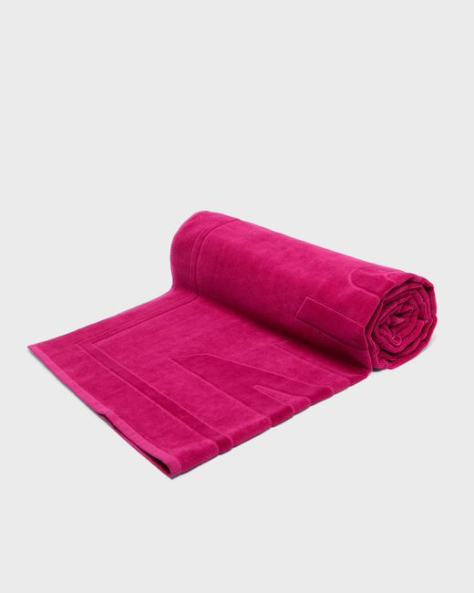 Vilebrequin Purple Solid Organic Cotton Beach Towel