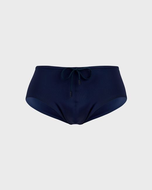 Vilebrequin Blue Men's Solid Water Swim Bottoms for men