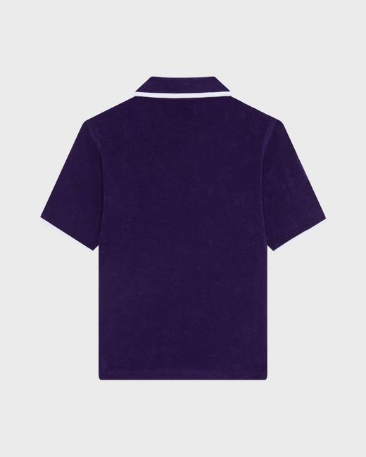 Vilebrequin Blue Terry Polo Solid