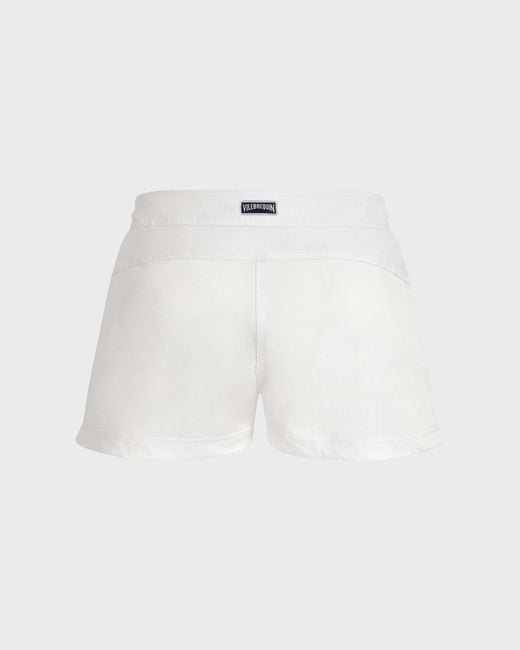 Vilebrequin White Swim Shorts Solid