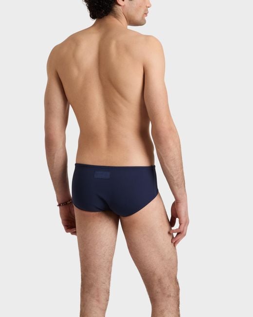 Vilebrequin Blue Men's Solid Water Swim Bottoms for men