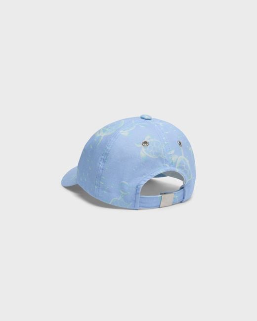 Vilebrequin Blue Linen Cap Bubbles Turtles 3D for men