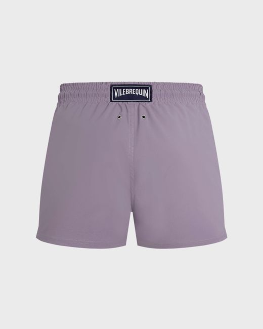 Vilebrequin Blue Swimwear Short And Fitted Stretch Solid for men