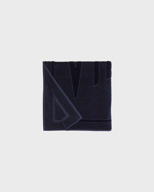 Vilebrequin Blue Solid Organic Cotton Beach Towel