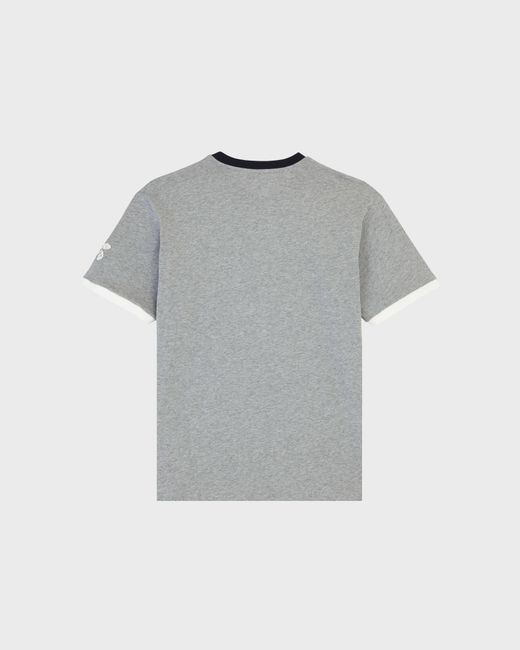 Vilebrequin Gray Cotton T-Shirt Yarn Dye Sail for men