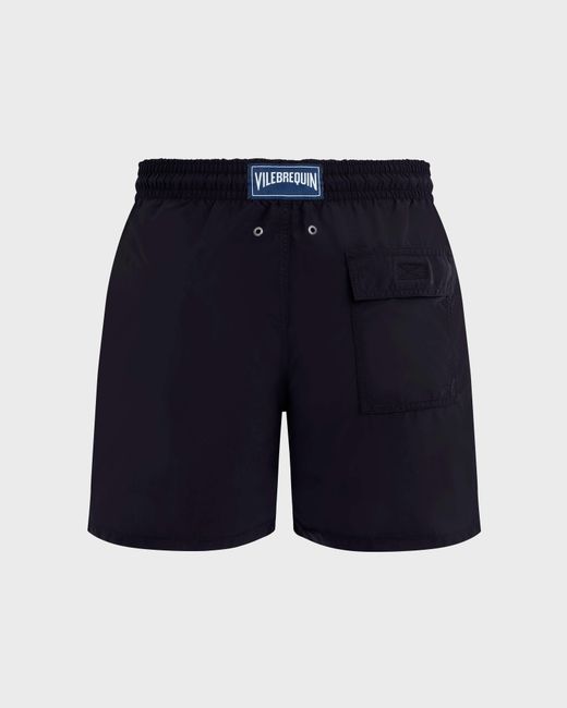 Vilebrequin Blue Swim Shorts Solid for men