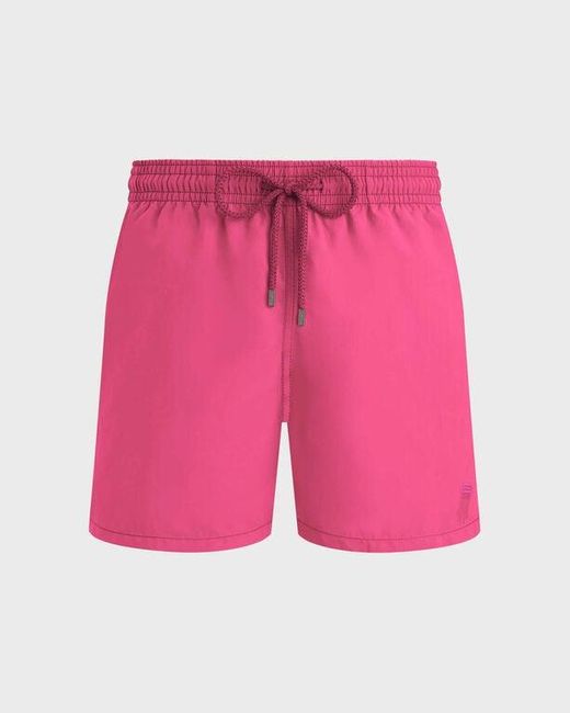 Vilebrequin Swim Shorts Rocket Medusa - Swimwear - Moorea - Pink - Size L for men