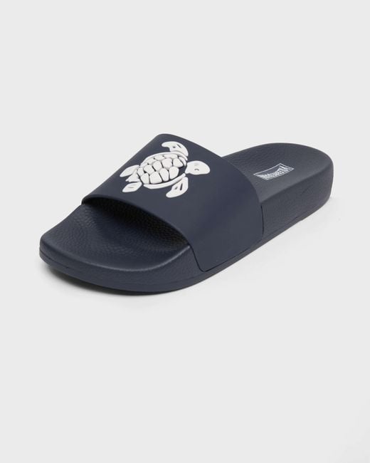 Vilebrequin Blue Slider Tortue