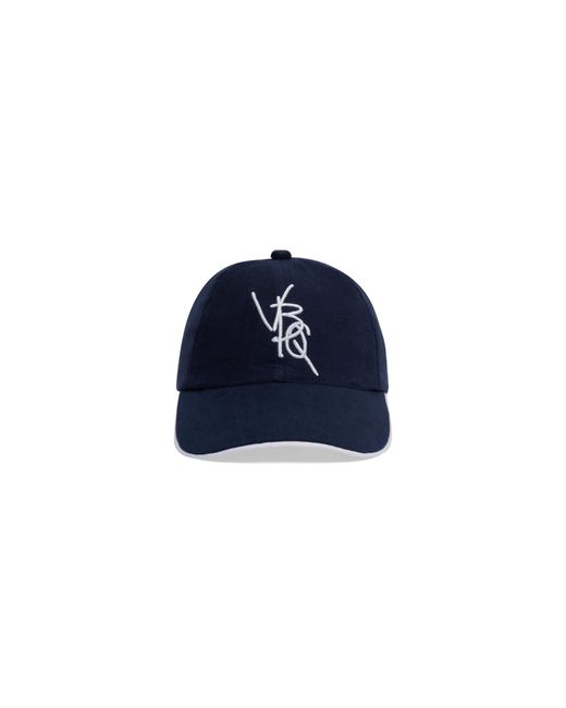 Vilebrequin Blue Linen Cap Vbq Line for men