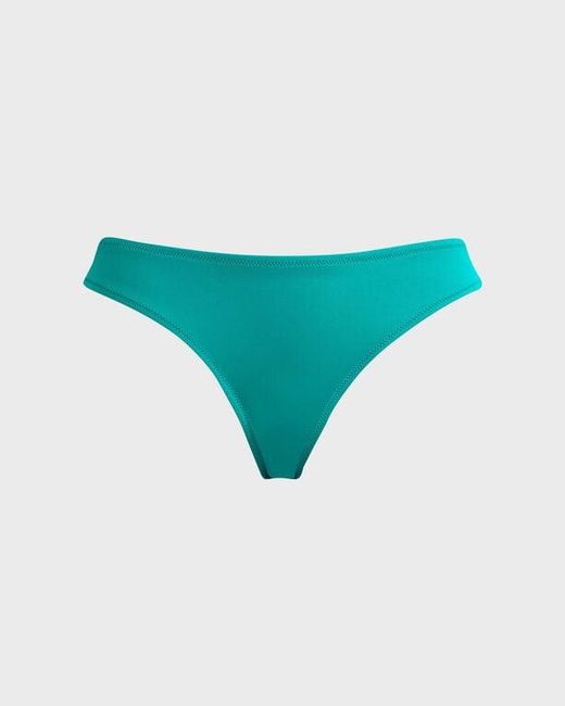 Vilebrequin Blue Bikini Bottom Midi Brief Solid