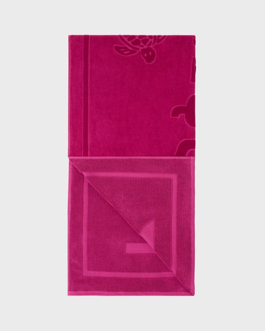 Vilebrequin Purple Solid Organic Cotton Beach Towel