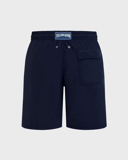 Vilebrequin Blue Swimwear Long Solid for men