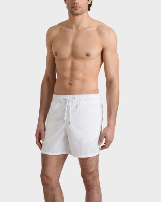Vilebrequin Blue Swim Shorts Solid for men