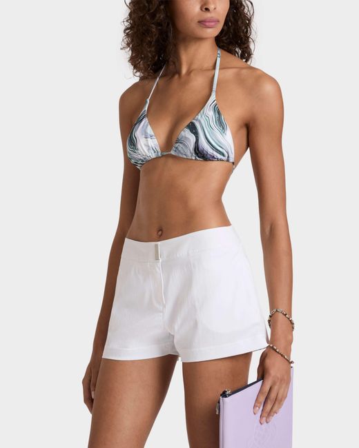 Vilebrequin White Swim Shorts Solid