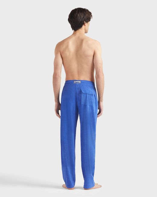 Vilebrequin Blue Pants Solid for men