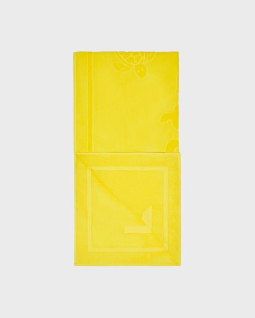 Vilebrequin Yellow Solid Organic Cotton Beach Towel