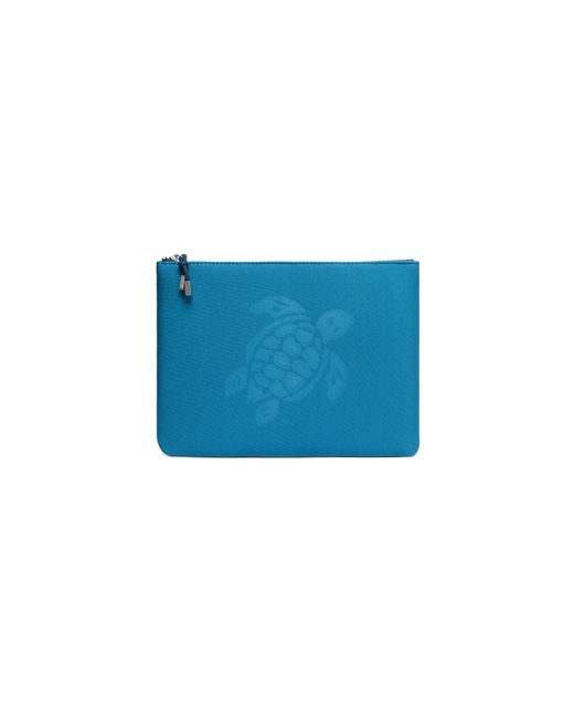 Vilebrequin Blue Solid -beutel Aus Neopren