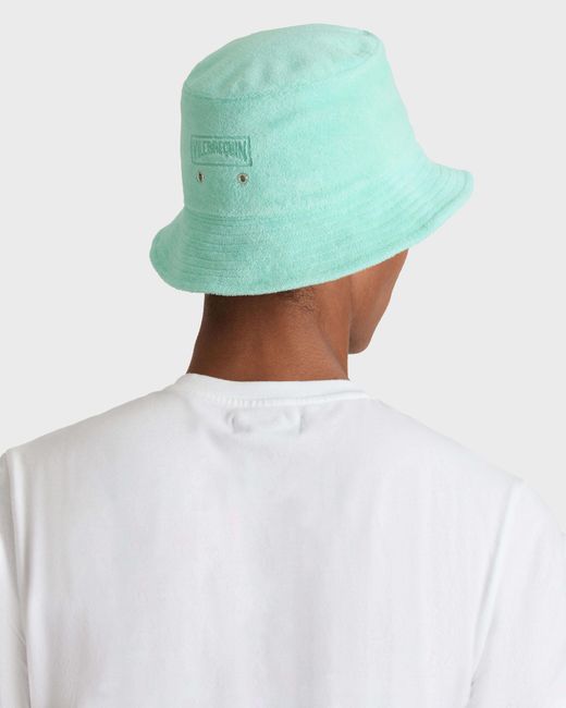 Vilebrequin Green Terry Hat Solid