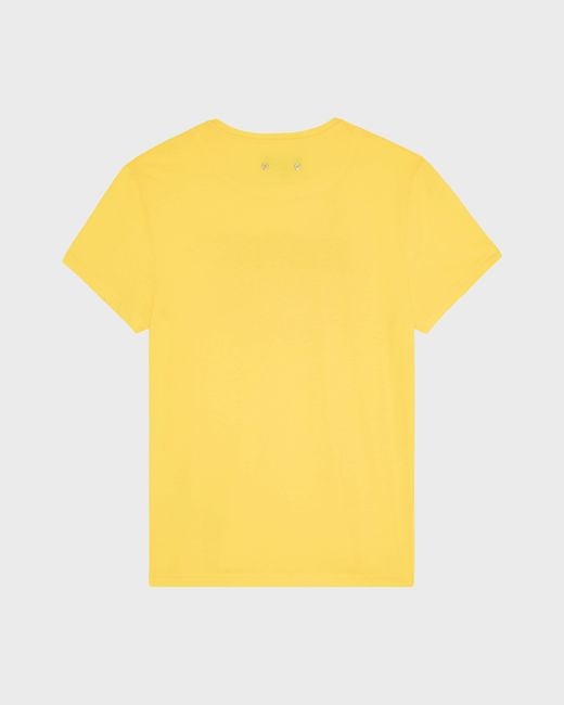 Vilebrequin Yellow Organic Cotton T-Shirt City for men