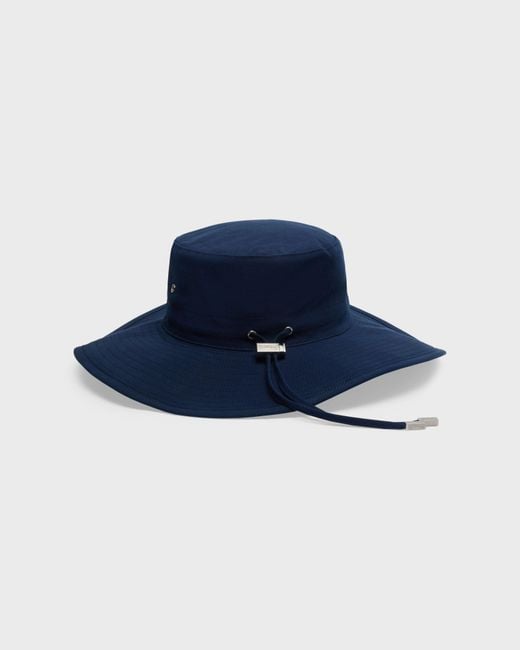 Vilebrequin Blue Large Bucket Hat Solid