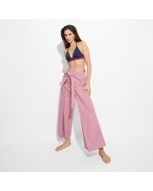 Vilebrequin Pink Damenhose Aus Bio-baumwolle - X Ines De La Fressange
