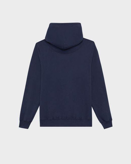 Vilebrequin Blue Cotton Hoodie Sweatshirt Solid for men