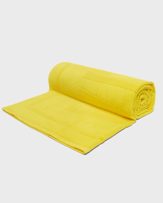 Vilebrequin Yellow Solid Organic Cotton Beach Towel