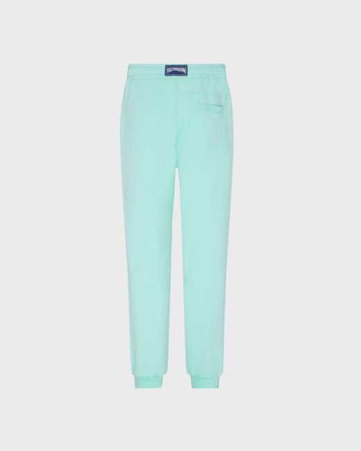 Vilebrequin Blue Jogger Cotton Pants Solid for men