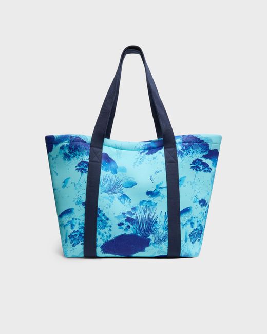 Vilebrequin Blue Neoprene Beach Bag Coral Reef
