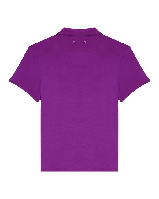 Vilebrequin Einfarbiges Polohemd Aus Für Herren in Purple für Herren