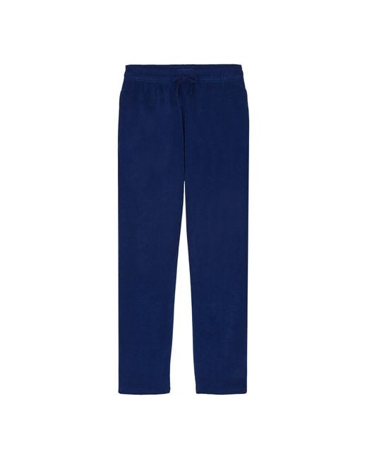 Vilebrequin Blue Pants Solid for men