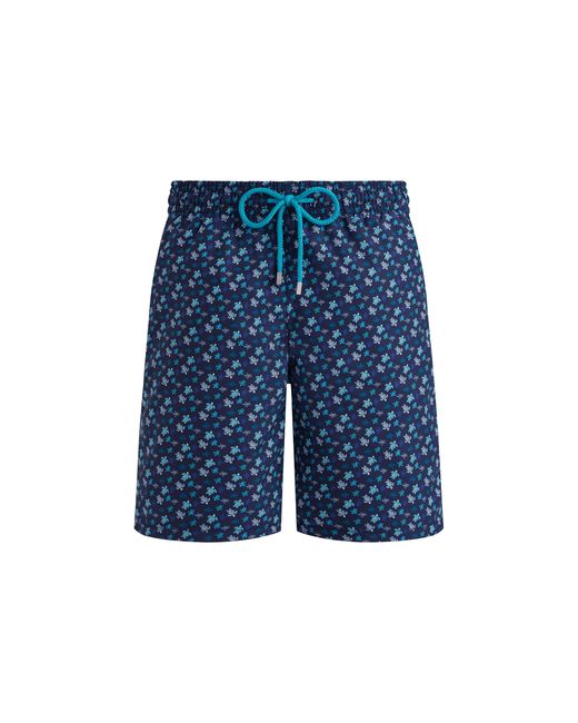 Vilebrequin Micro Ronde Des Tortues Rainbow Badeshorts Für Herren in Blue für Herren