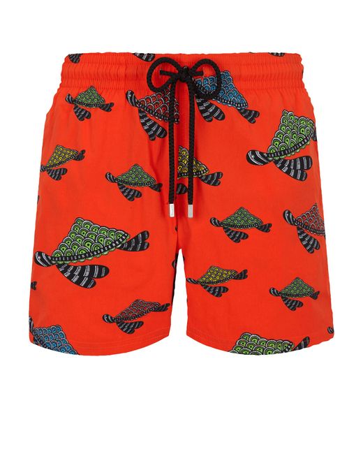 Maillot de bain homme stretch turtle swim - maillot de bain - moorise Vilebrequin pour homme en coloris Orange