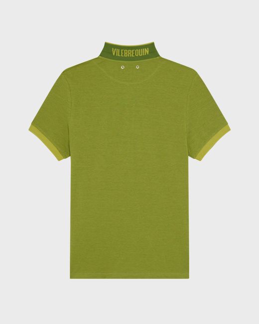 Vilebrequin Green Cotton Polo Solid for men